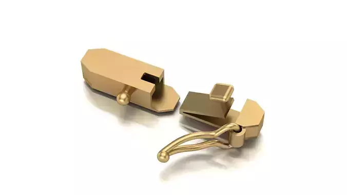 Gold Or silver chain or necklace lock