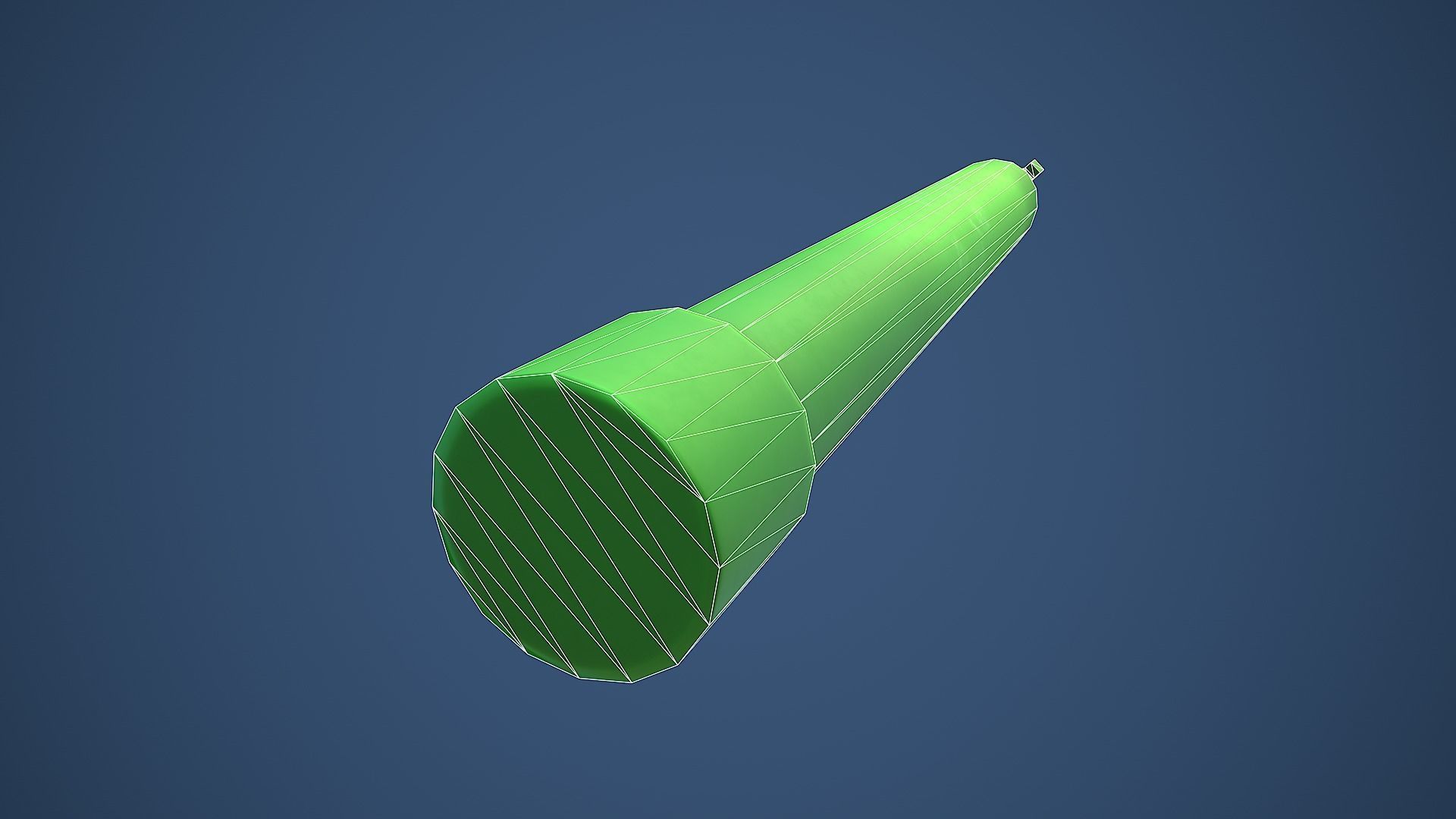 Stylized Glow Stick Low-poly 3D model_8