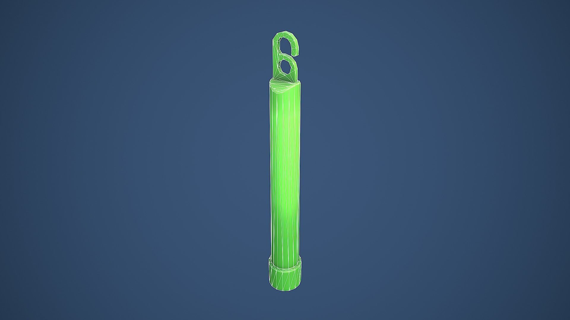 Stylized Glow Stick Low-poly 3D model_6