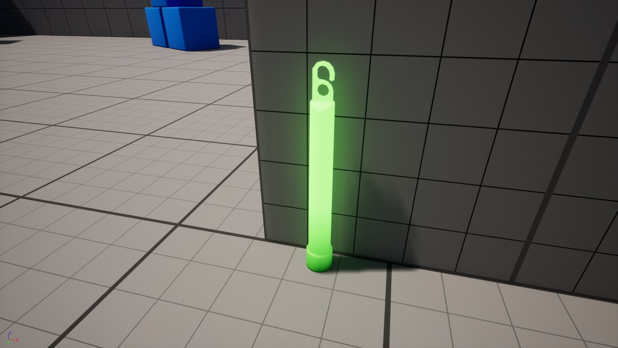 Stylized Glow Stick Low-poly 3D model_14