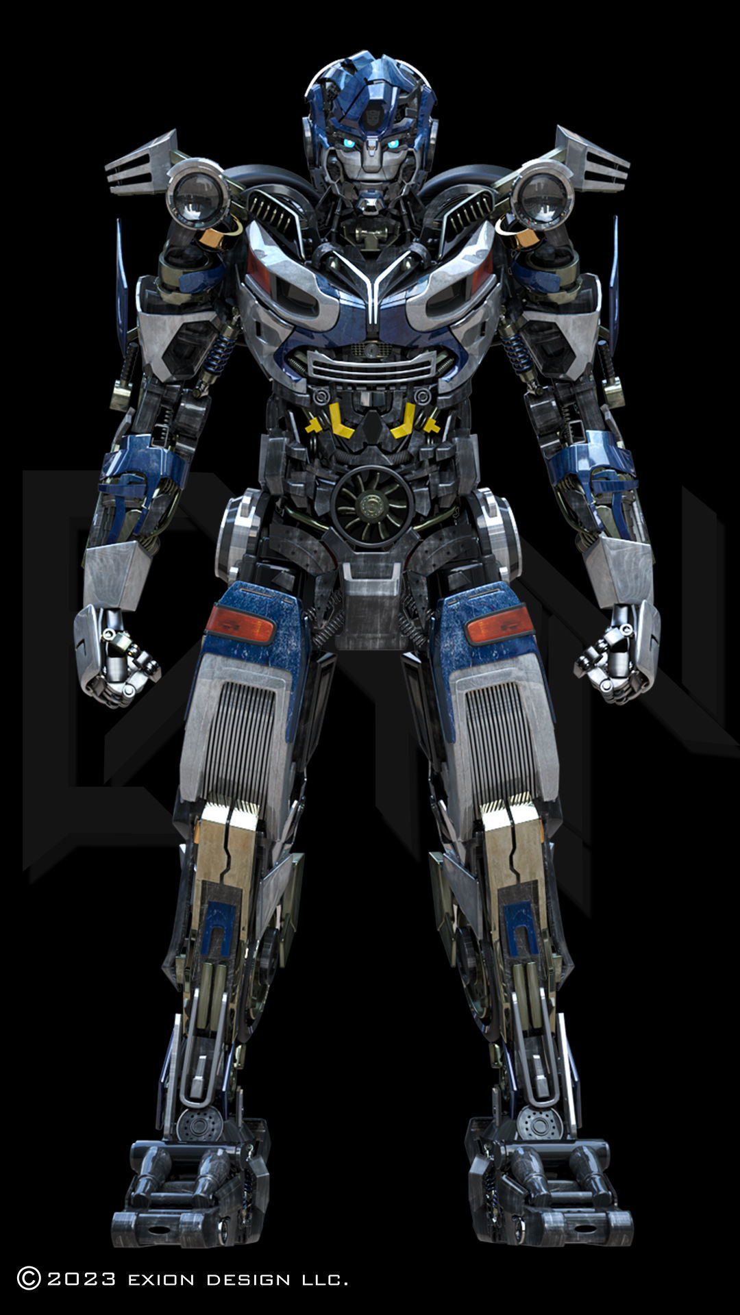 Transformers Mirage ROTB 3D model_1