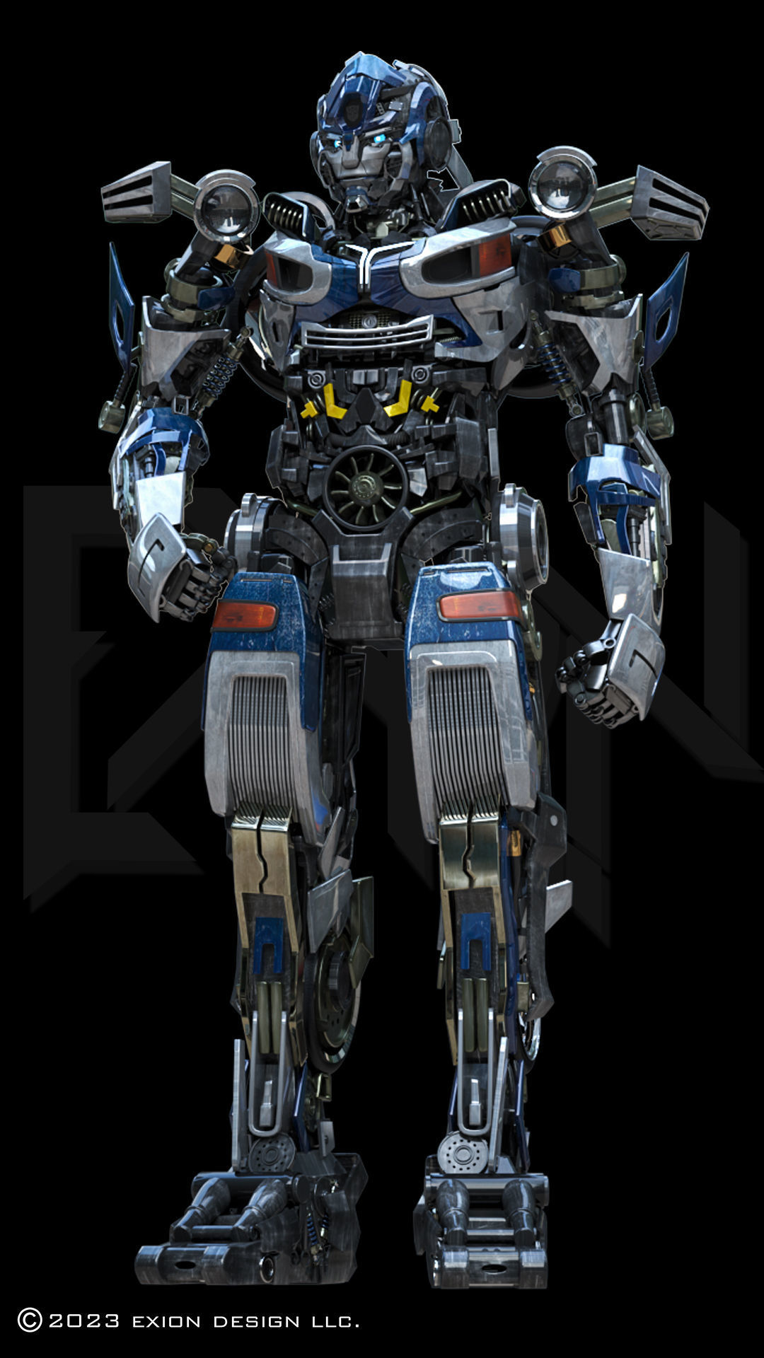 Transformers Mirage ROTB 3D model_10