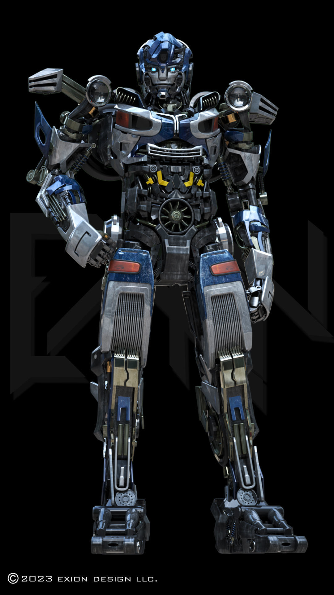 Transformers Mirage ROTB 3D model_3