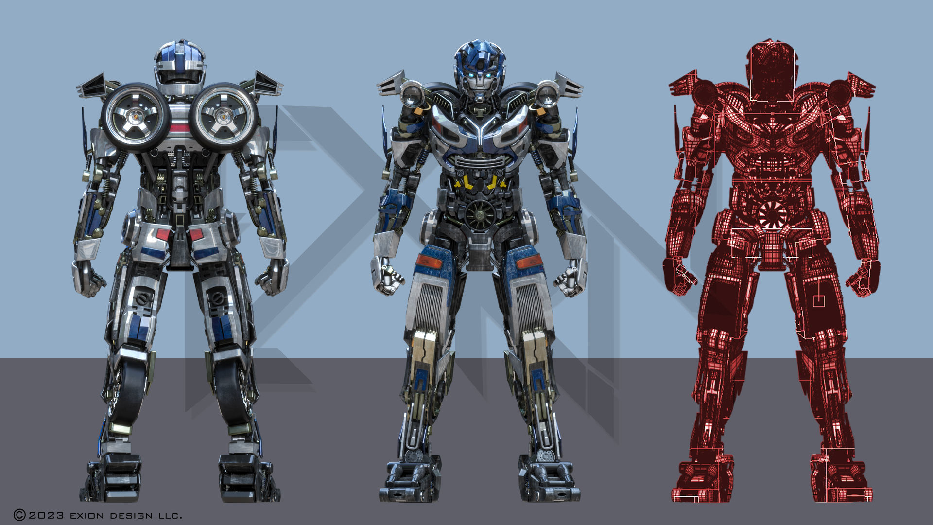 Transformers Mirage ROTB 3D model_9