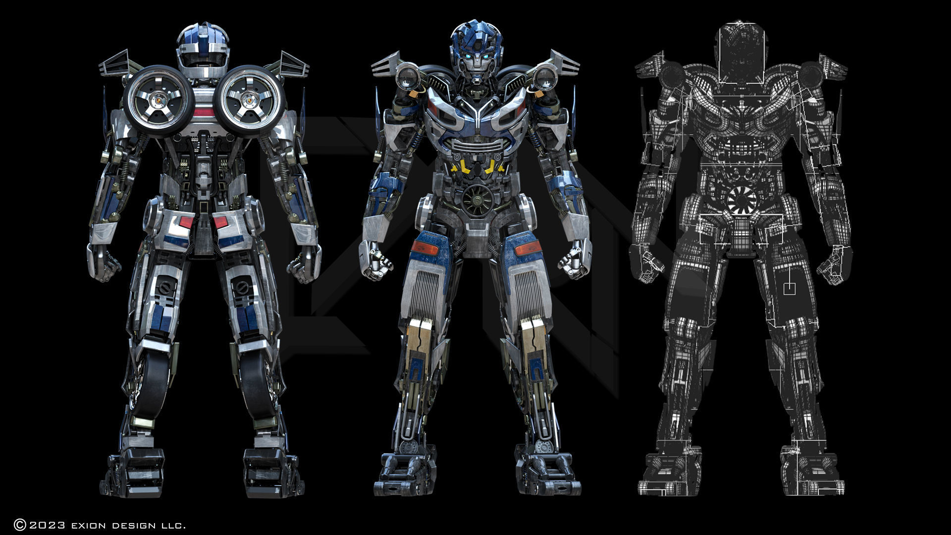 Transformers Mirage ROTB 3D model_6