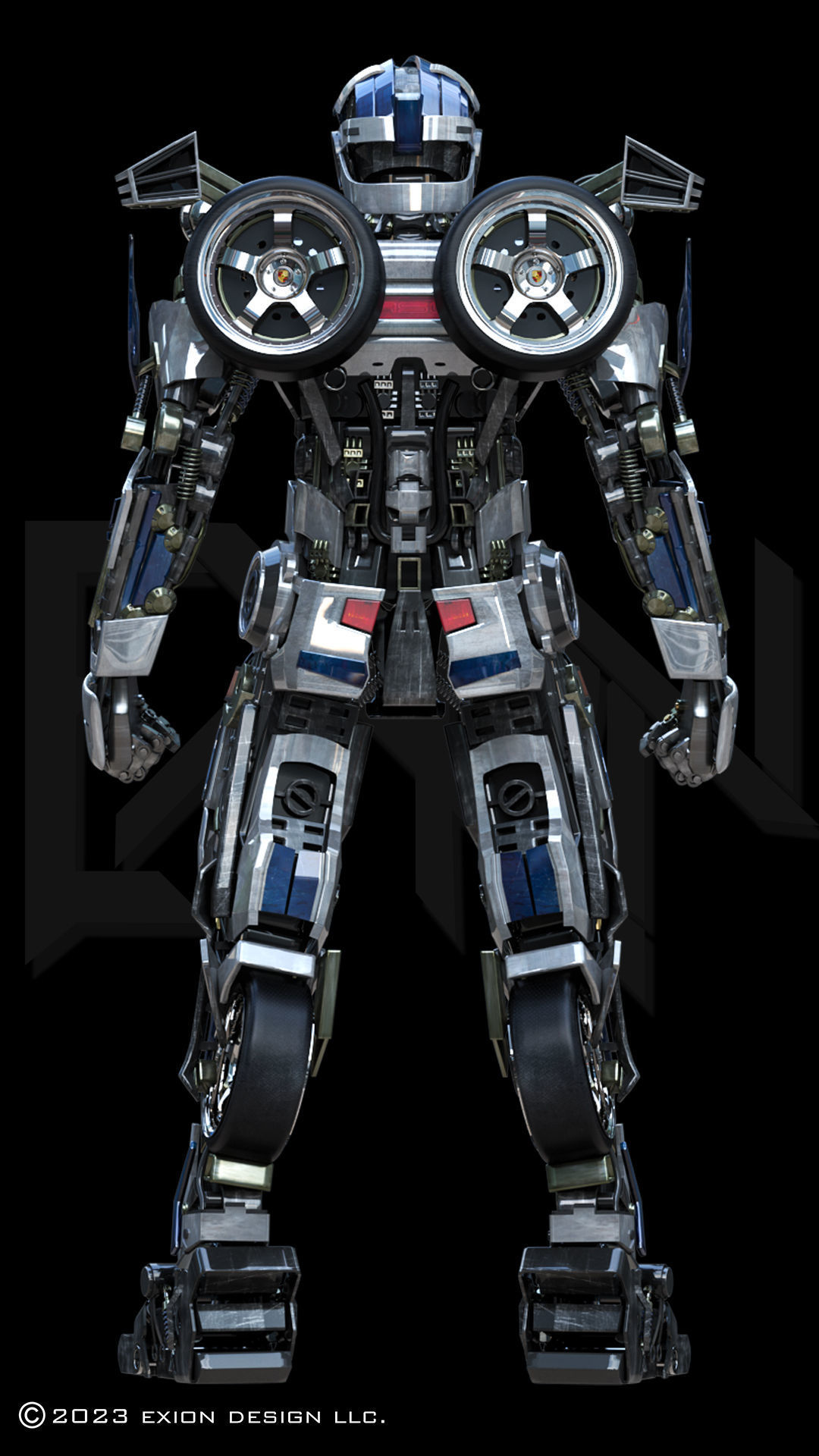 Transformers Mirage ROTB 3D model_2