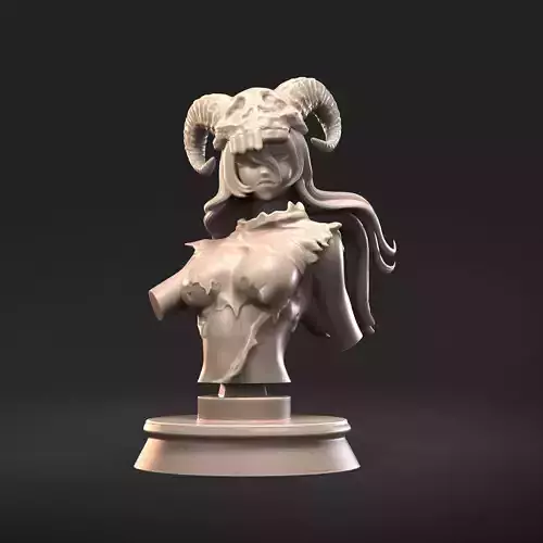 bust nelliel tu odelschwanck for 3Dprint