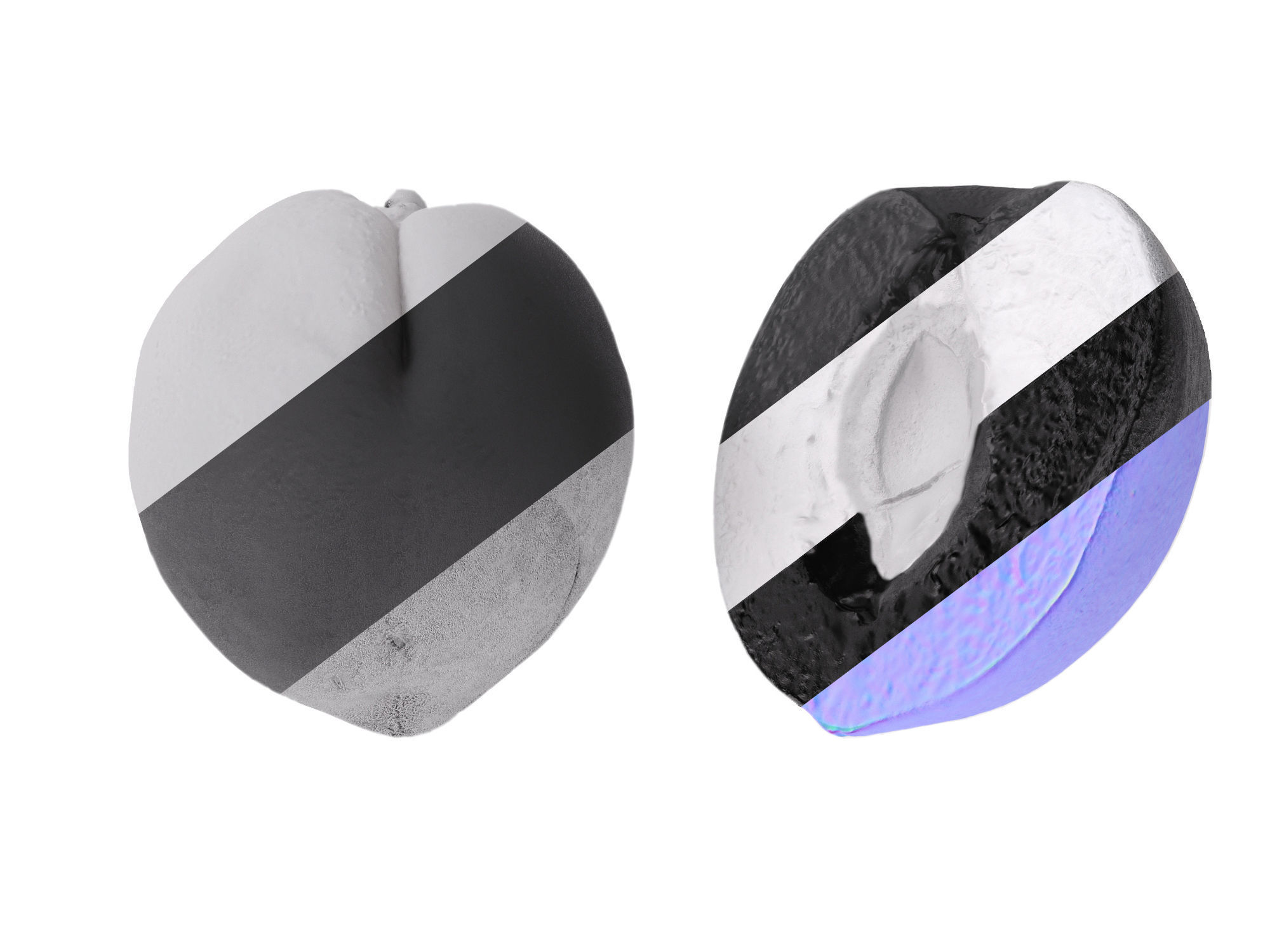 Peaches  3D model_14