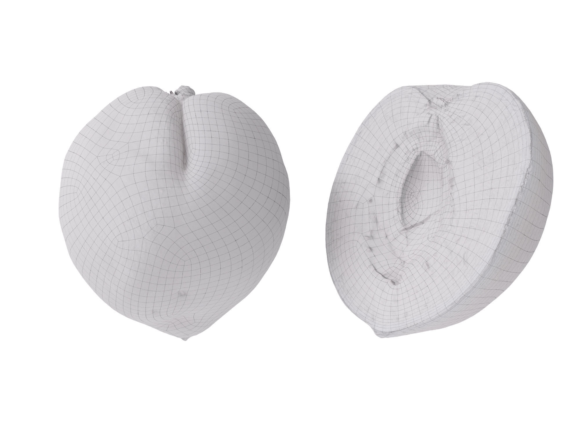 Peaches  3D model_12