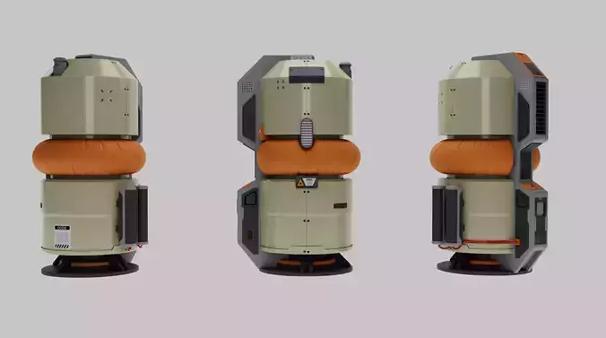 Nade-CK76 Low-poly 3D model