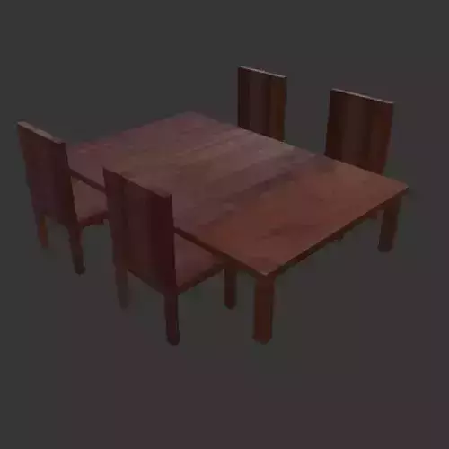Wooden Table set
