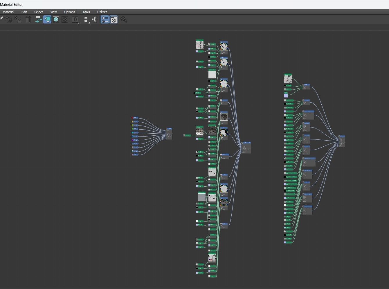 SpaceX Falcon Heavy Rocket 3D model_33
