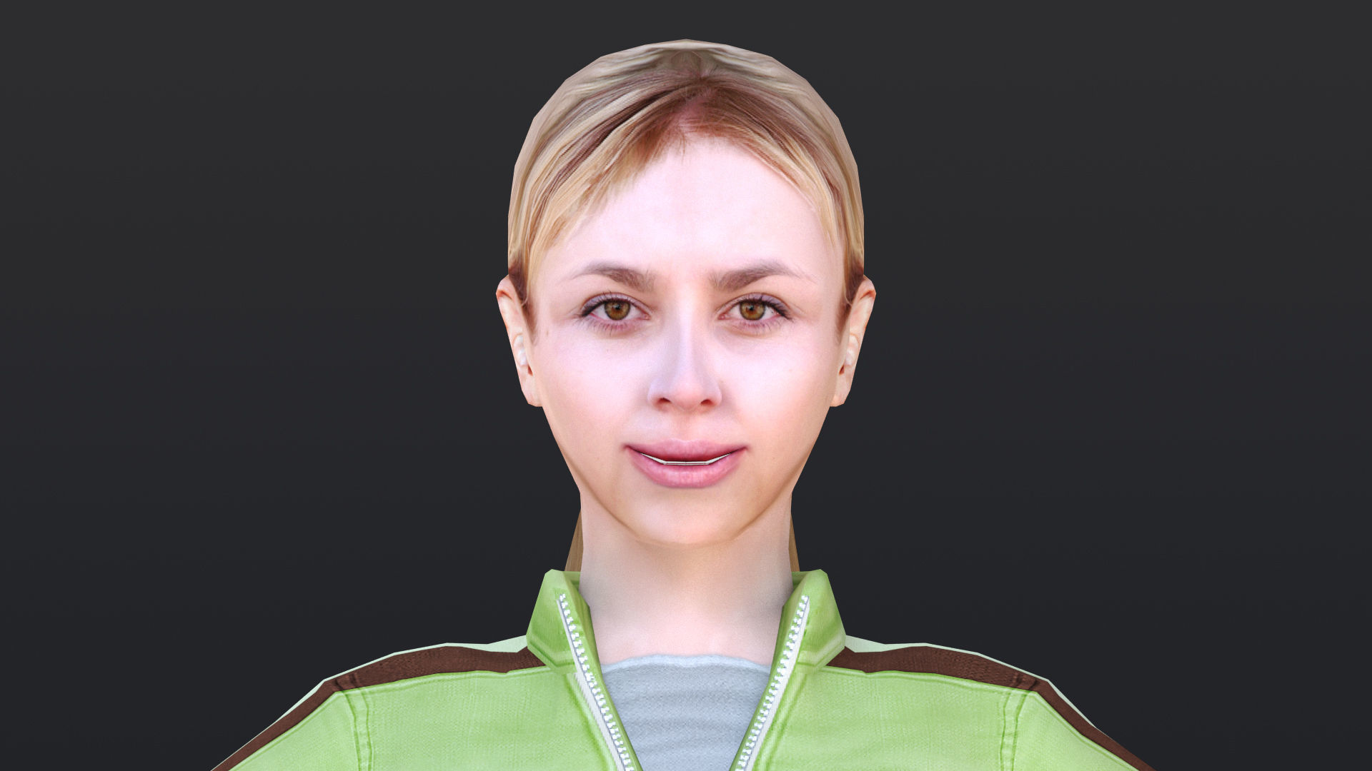 Woman 46 To 50 With 52 Animations 32 Morphs 3D Model Collection_19