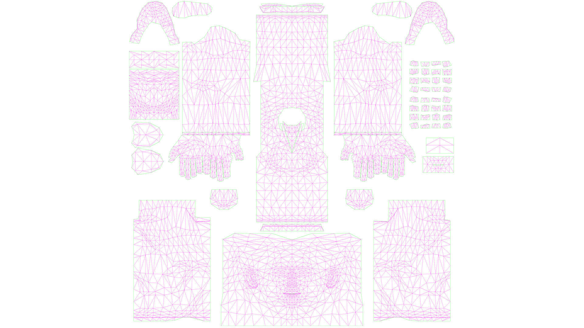 Woman 46 To 50 With 52 Animations 32 Morphs 3D Model Collection_17