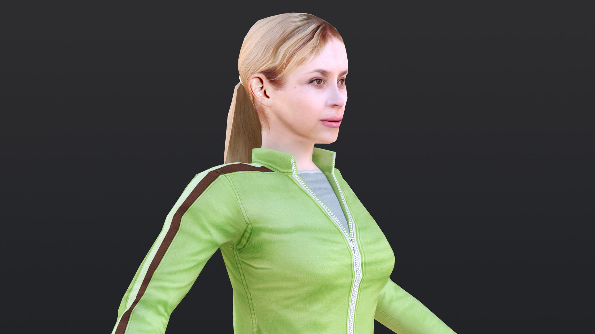 Woman 46 To 50 With 52 Animations 32 Morphs 3D Model Collection_20