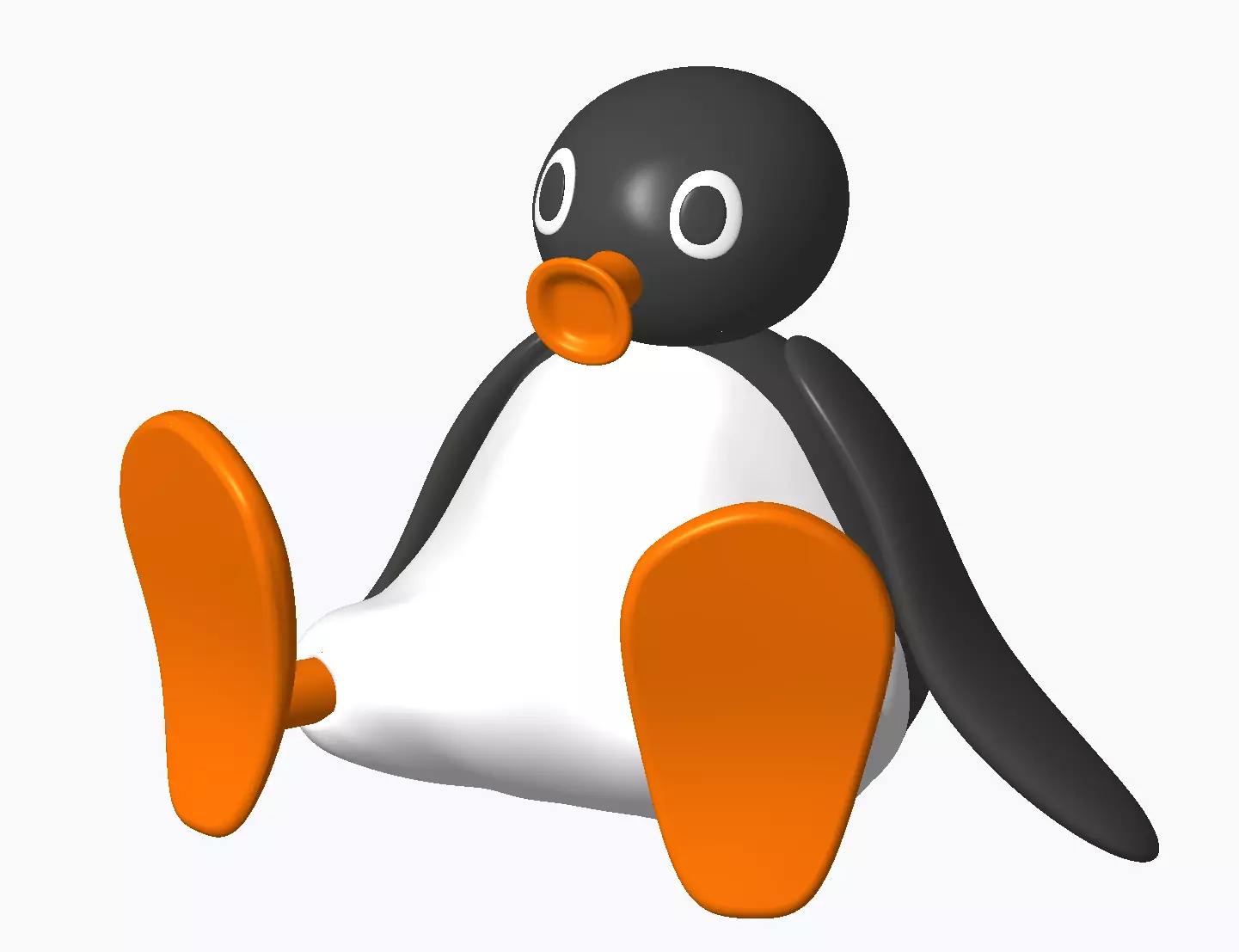 Pingu Toy 3D print model_0