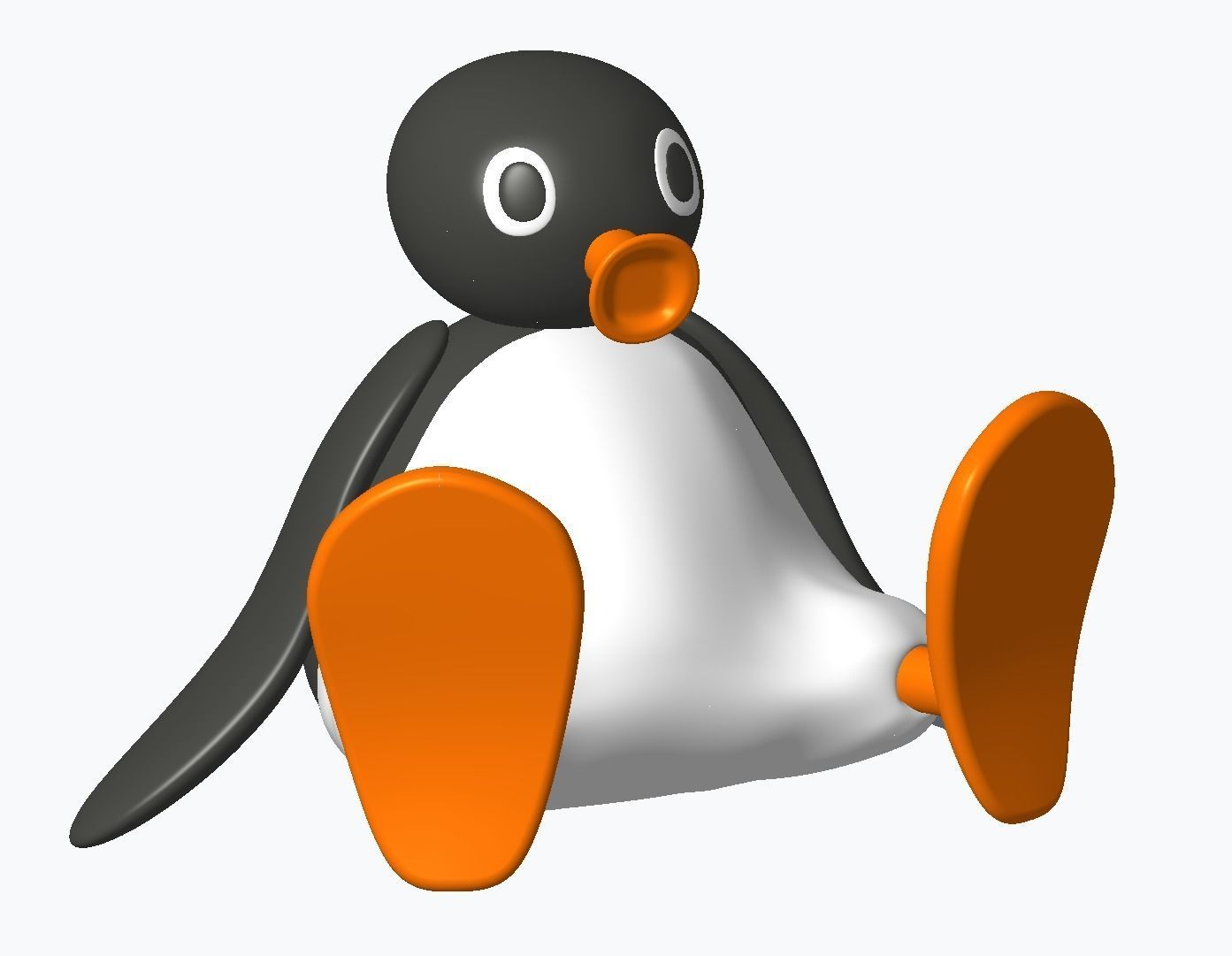 Pingu Toy 3D print model_2