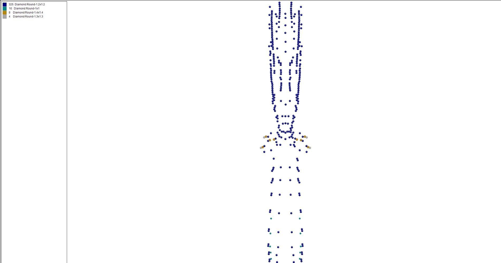 Iced Pistol Pendent 3D print model_5