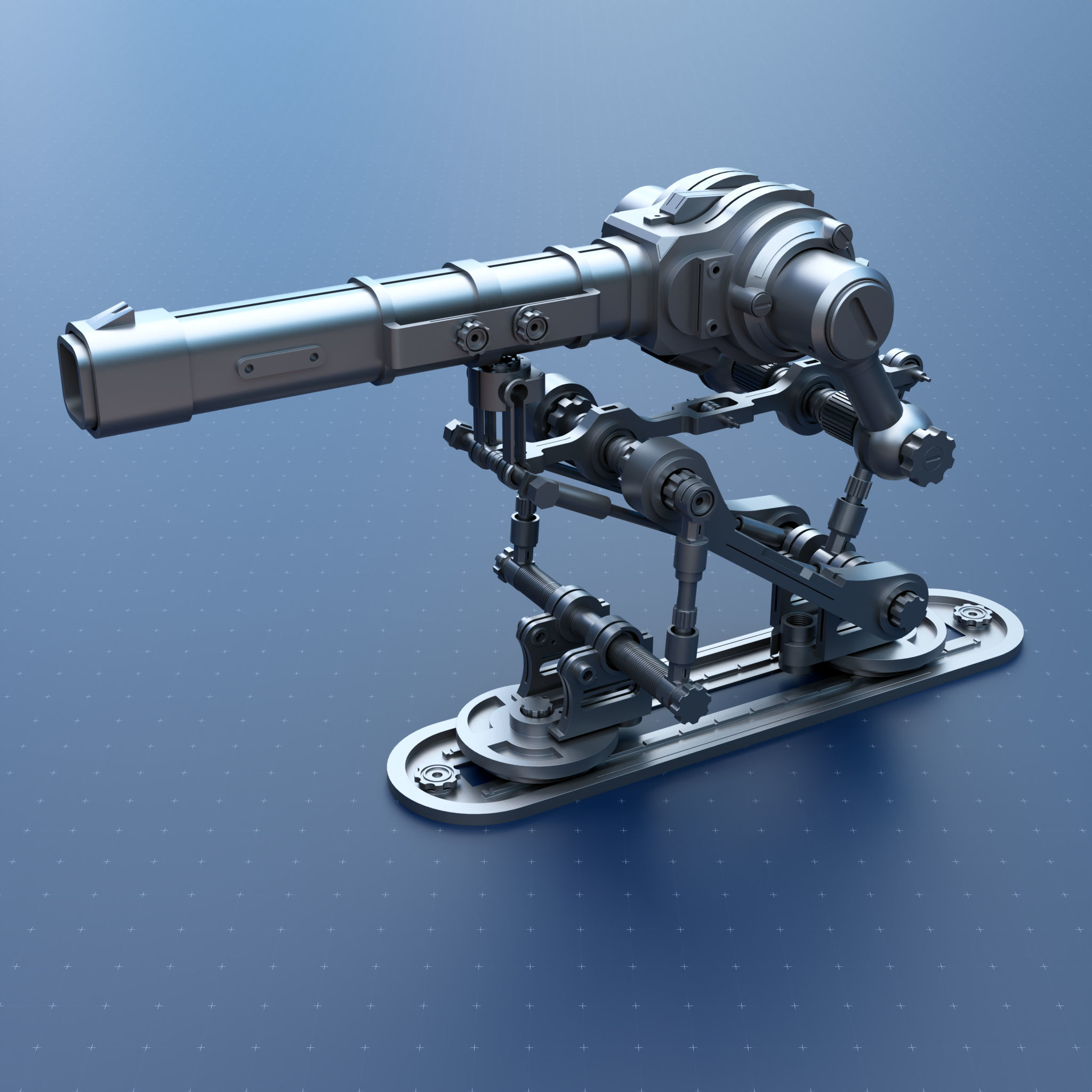 Sci-Fi Greeble Kitbash Pack 125 Models 3D model_1