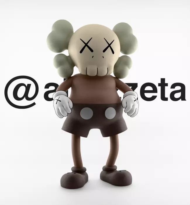 Kaws Bounty Hunters for Print 3D print model_37
