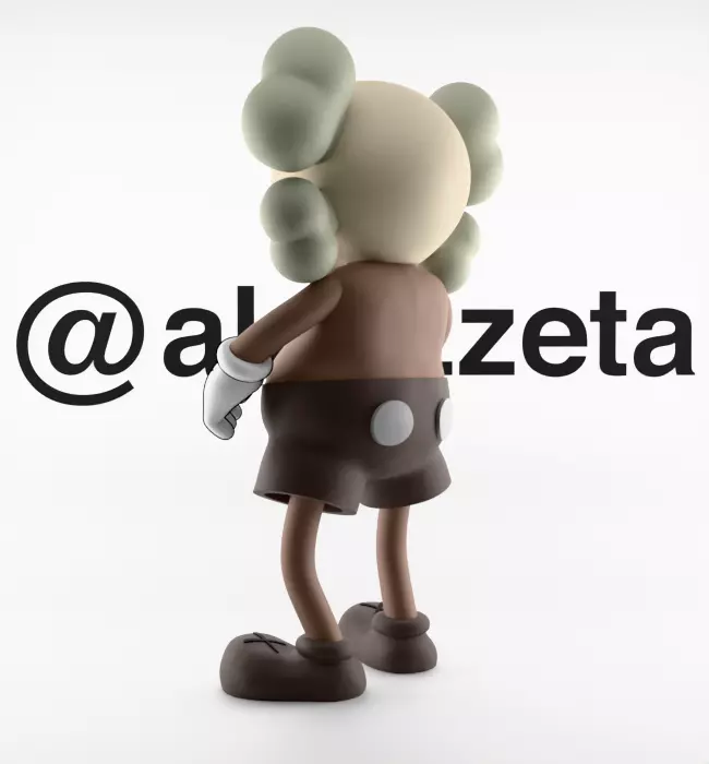 Kaws Bounty Hunters for Print 3D print model_15