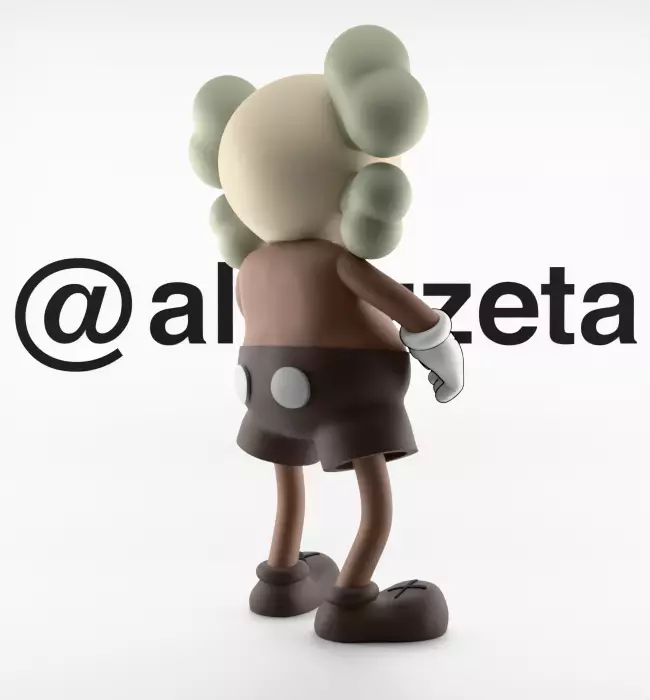 Kaws Bounty Hunters for Print 3D print model_25