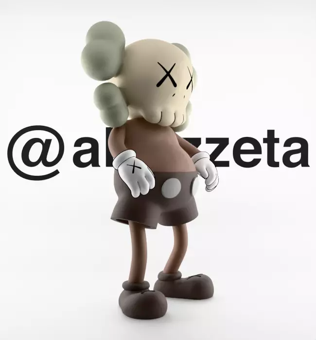 Kaws Bounty Hunters for Print 3D print model_33