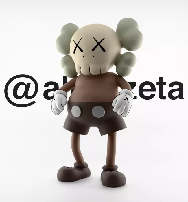 Kaws Bounty Hunters for Print 3D print model_4