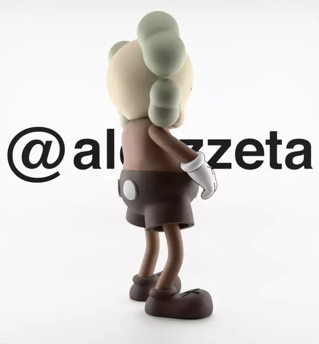 Kaws Bounty Hunters for Print 3D print model_27