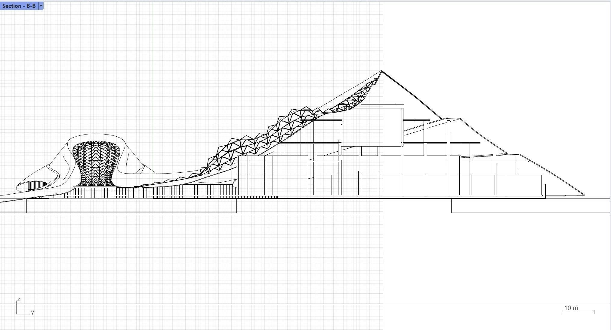 Harbin Opera House 3D model_12