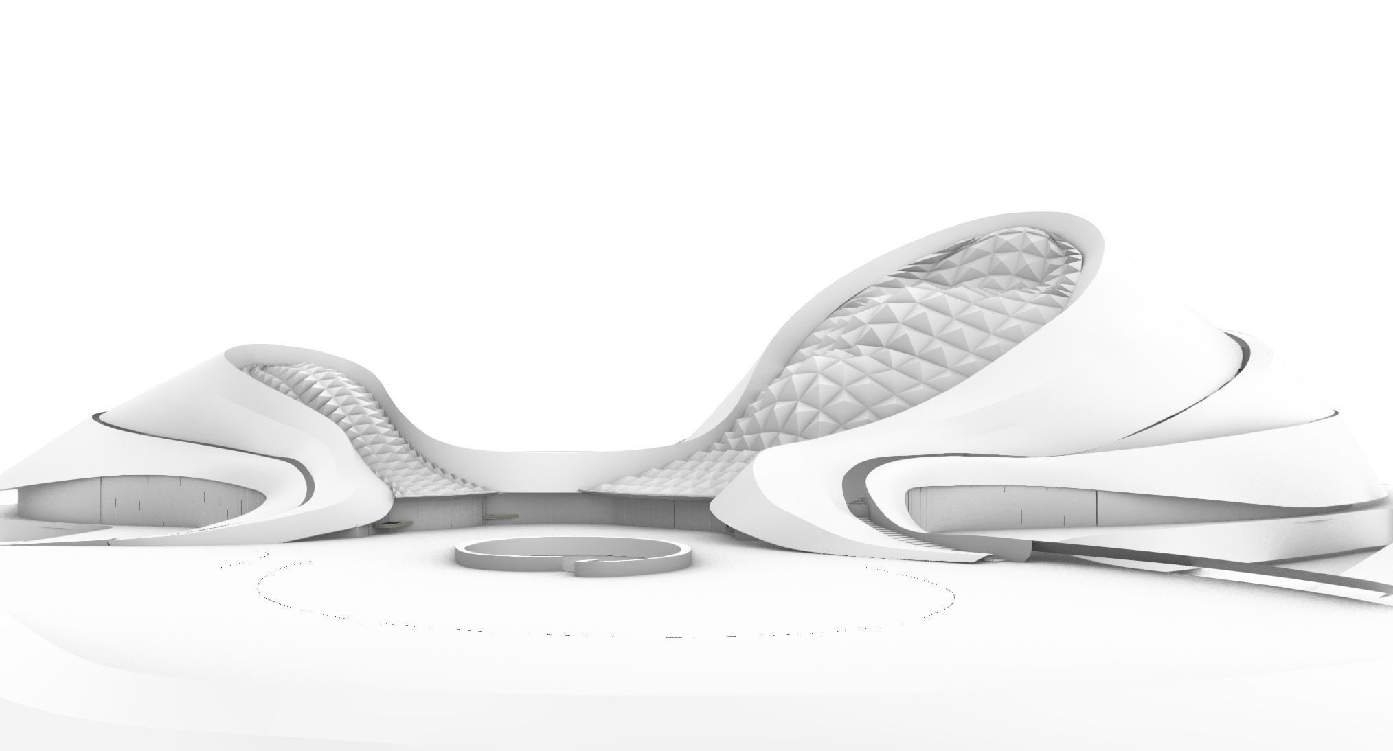 Harbin Opera House 3D model_22