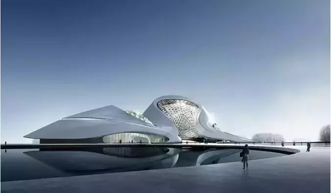 Harbin Opera House 3D model