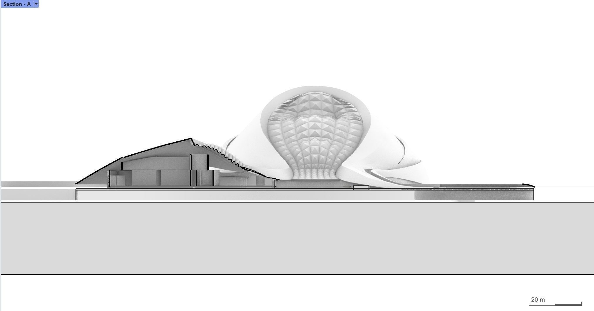 Harbin Opera House 3D model_8