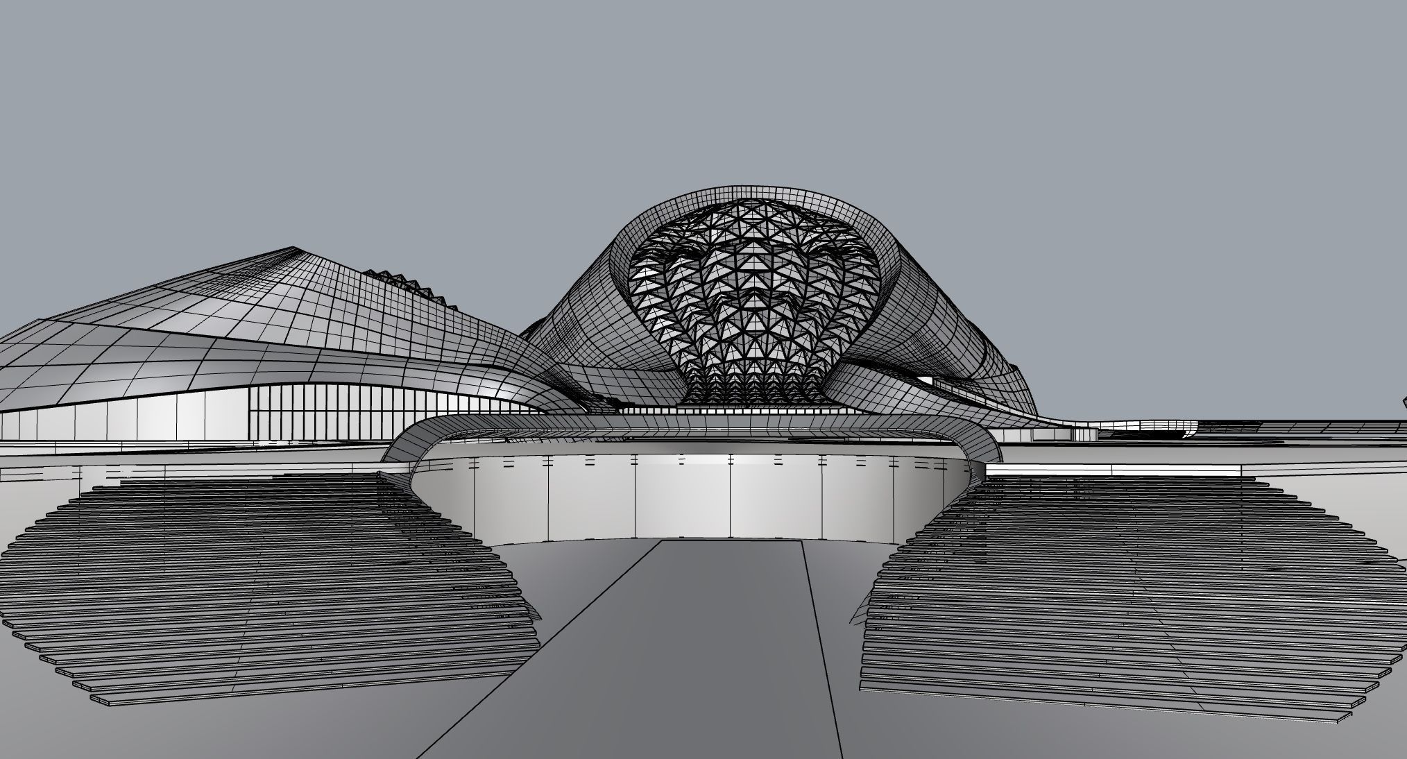 Harbin Opera House 3D model_16