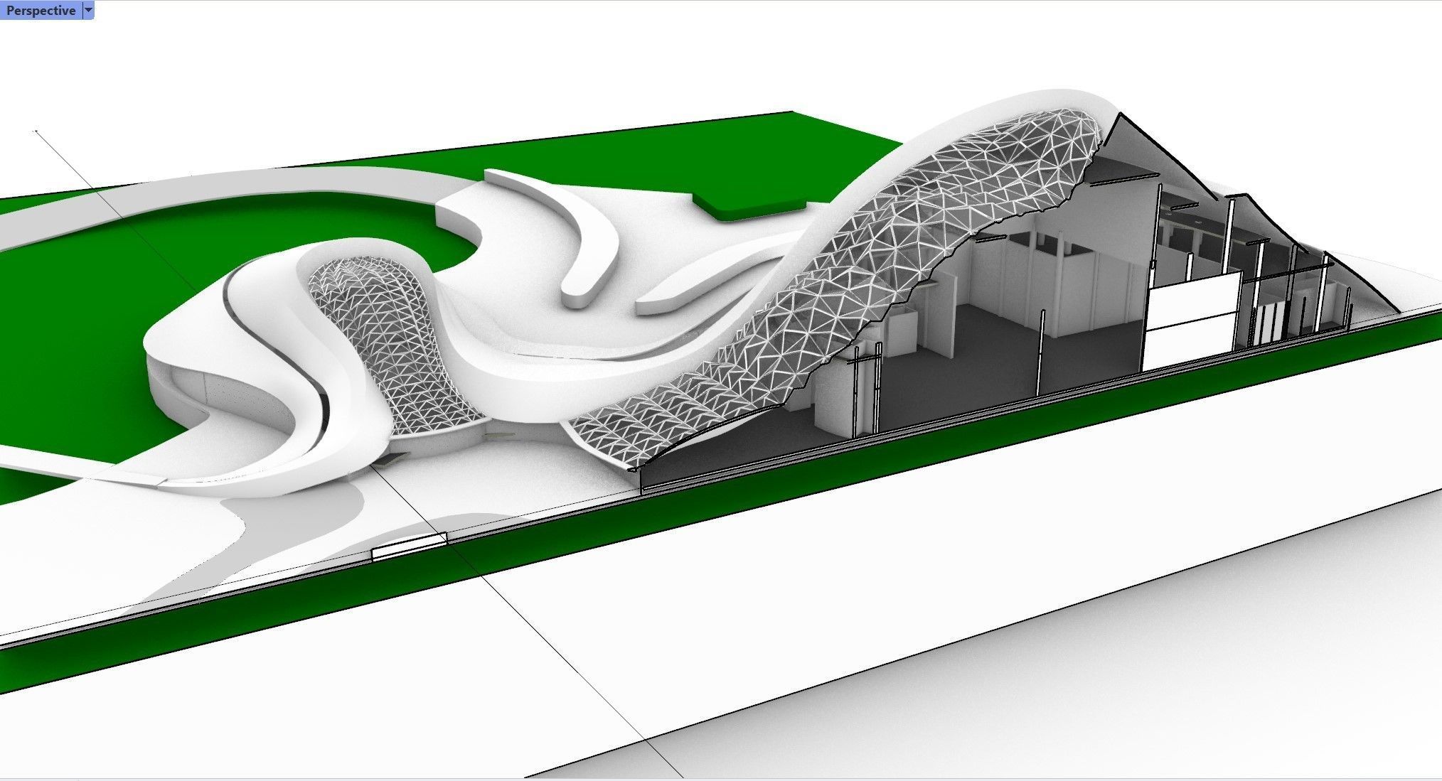 Harbin Opera House 3D model_13