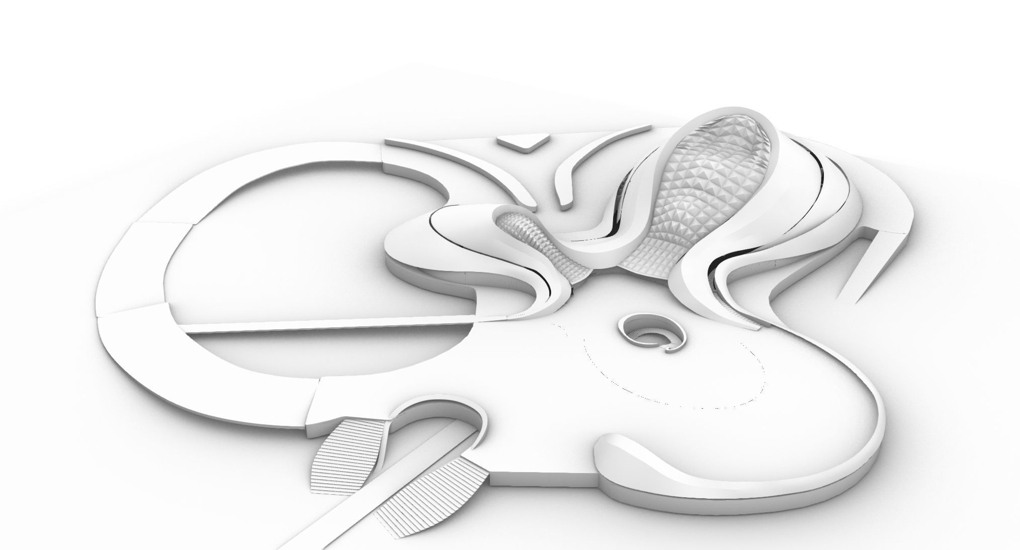 Harbin Opera House 3D model_20