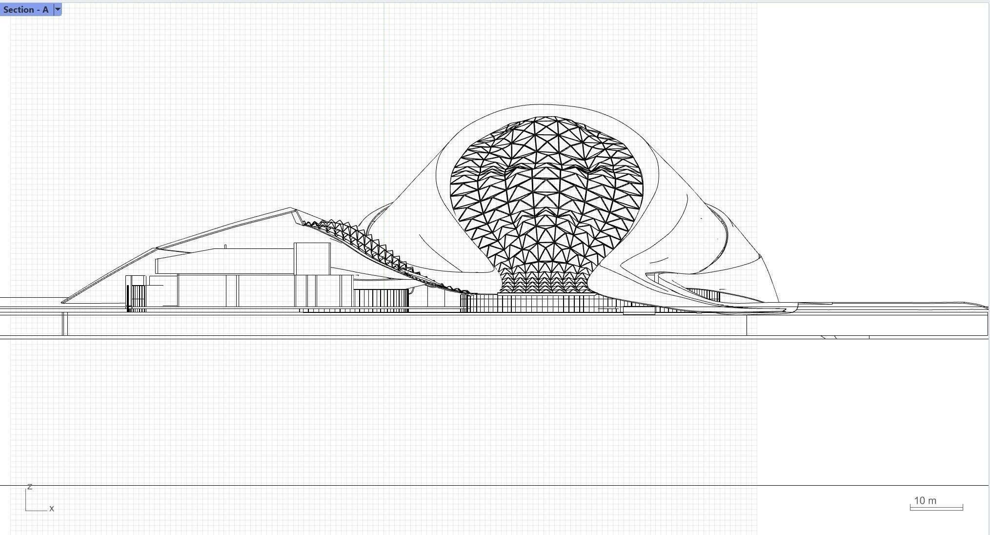 Harbin Opera House 3D model_11