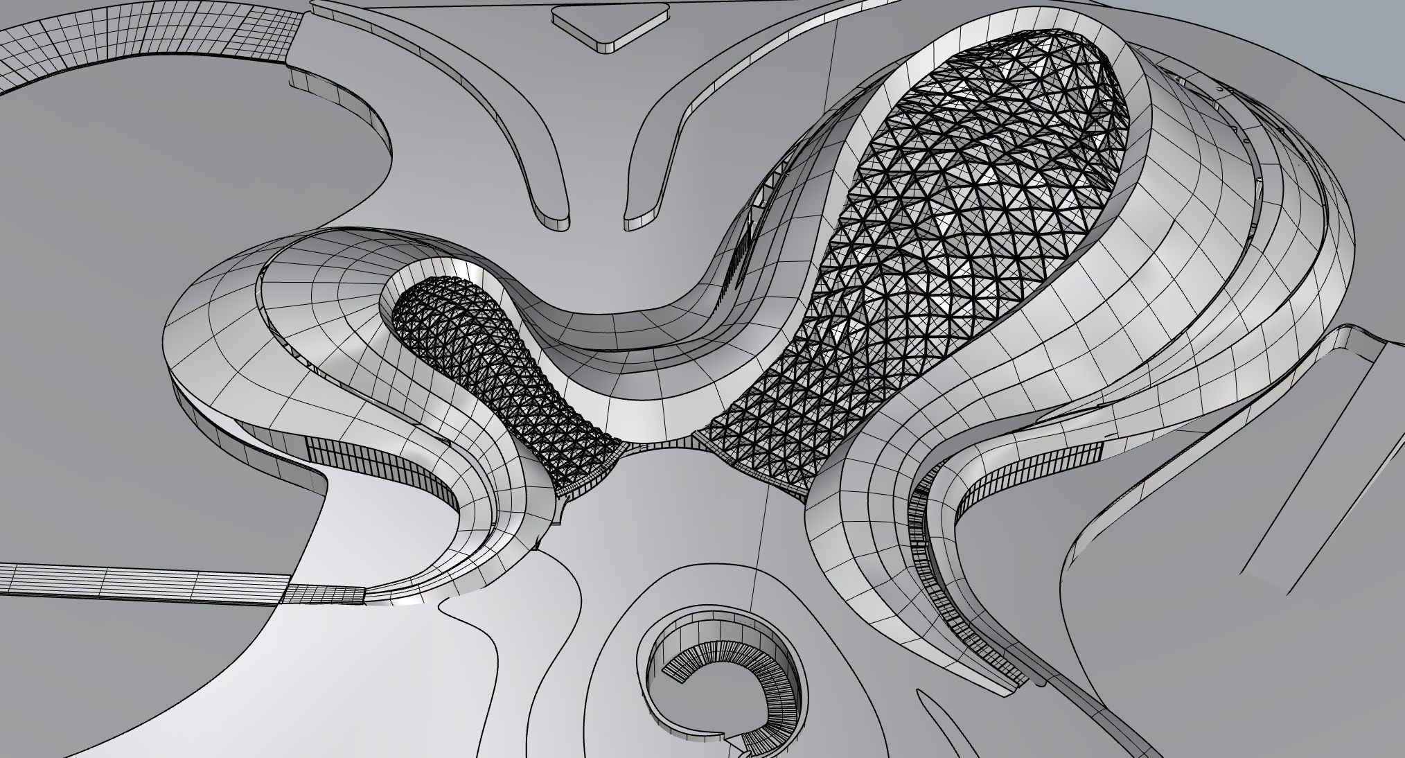 Harbin Opera House 3D model_19