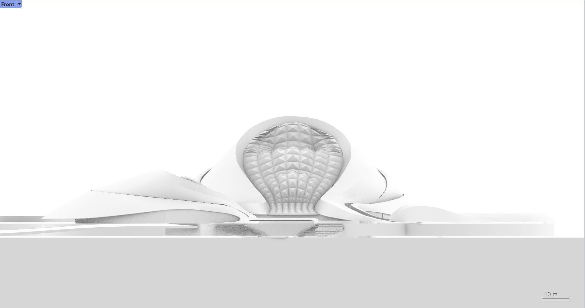 Harbin Opera House 3D model_6