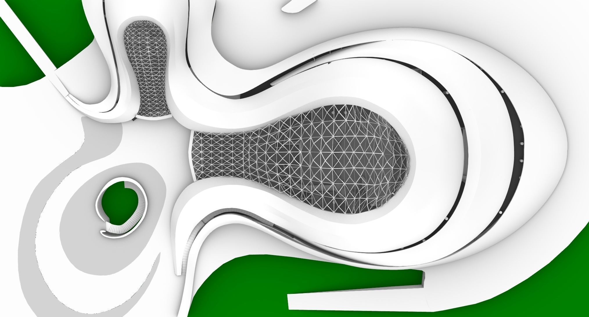 Harbin Opera House 3D model_17