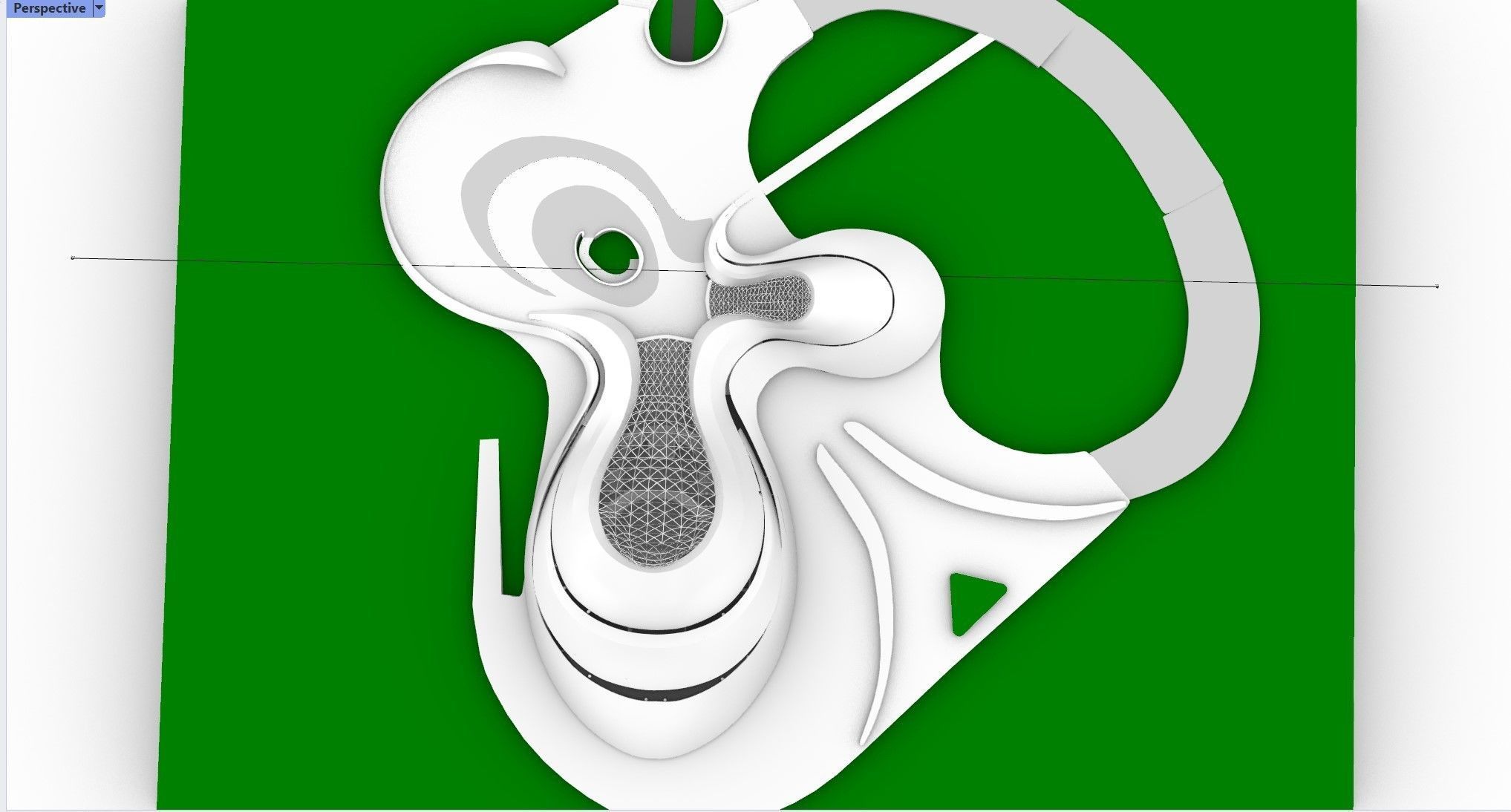 Harbin Opera House 3D model_2