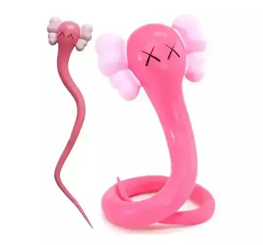 Kaws Bendy x Bendy Snake for Print 3D print model