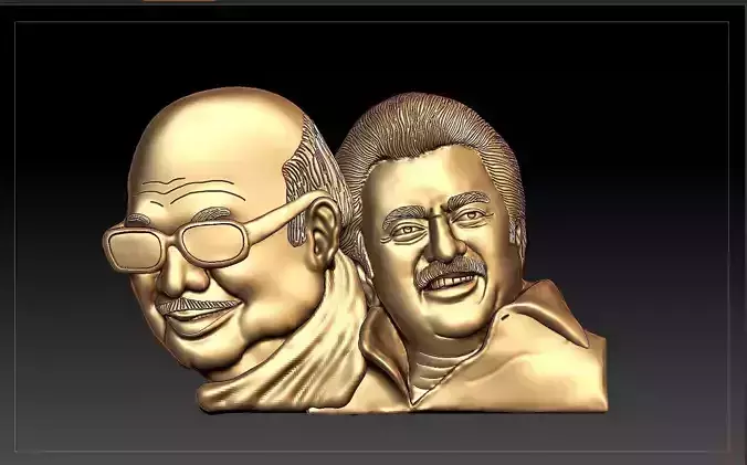 STALIN KARUNANITHI PENDENT 3D print model