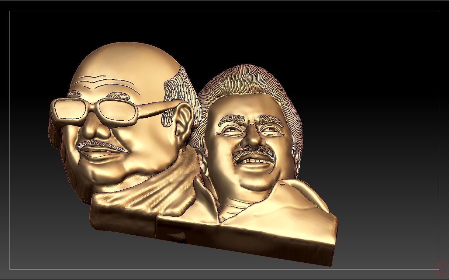 STALIN KARUNANITHI PENDENT 3D print model_3