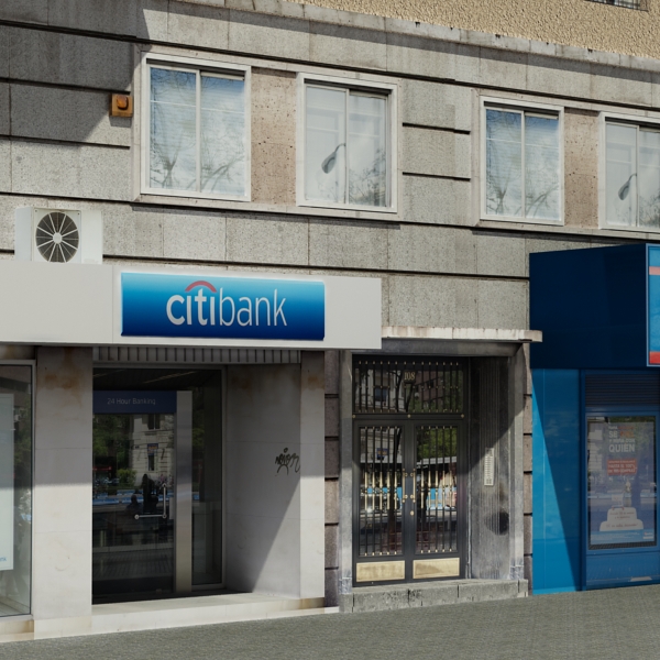 Building Collection 77-80 Low-poly 3D model_37