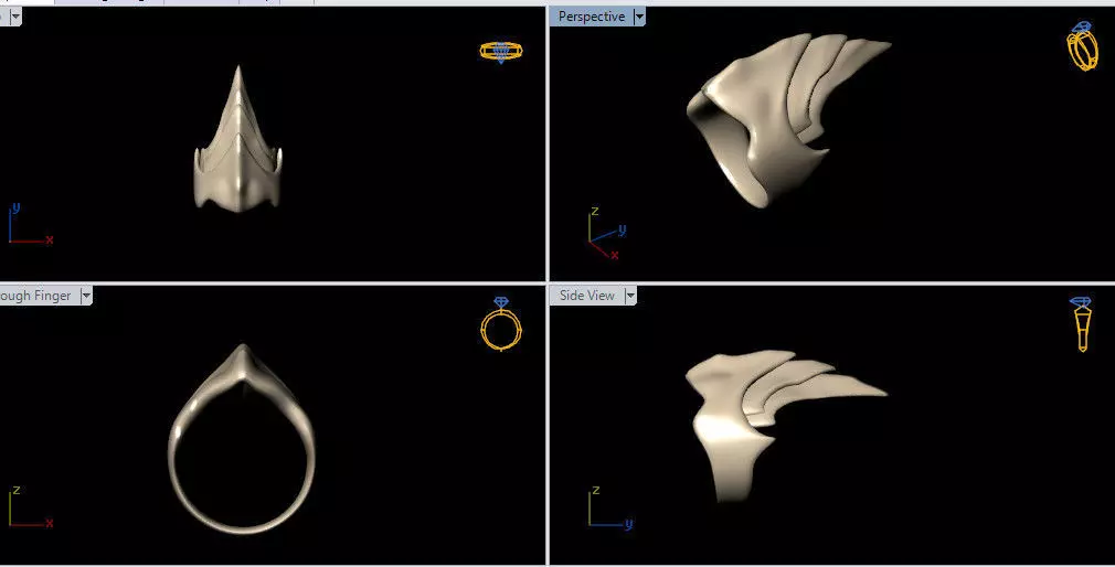 nhan mong vuot 3D print model_0