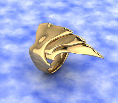 nhan mong vuot 3D print model_2