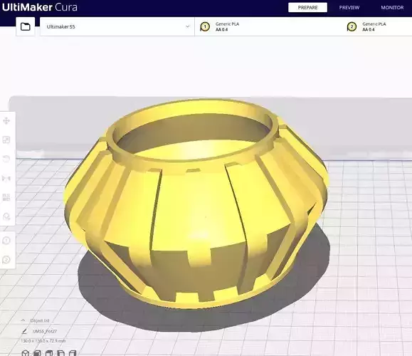 Garden Pot 27 3D print model