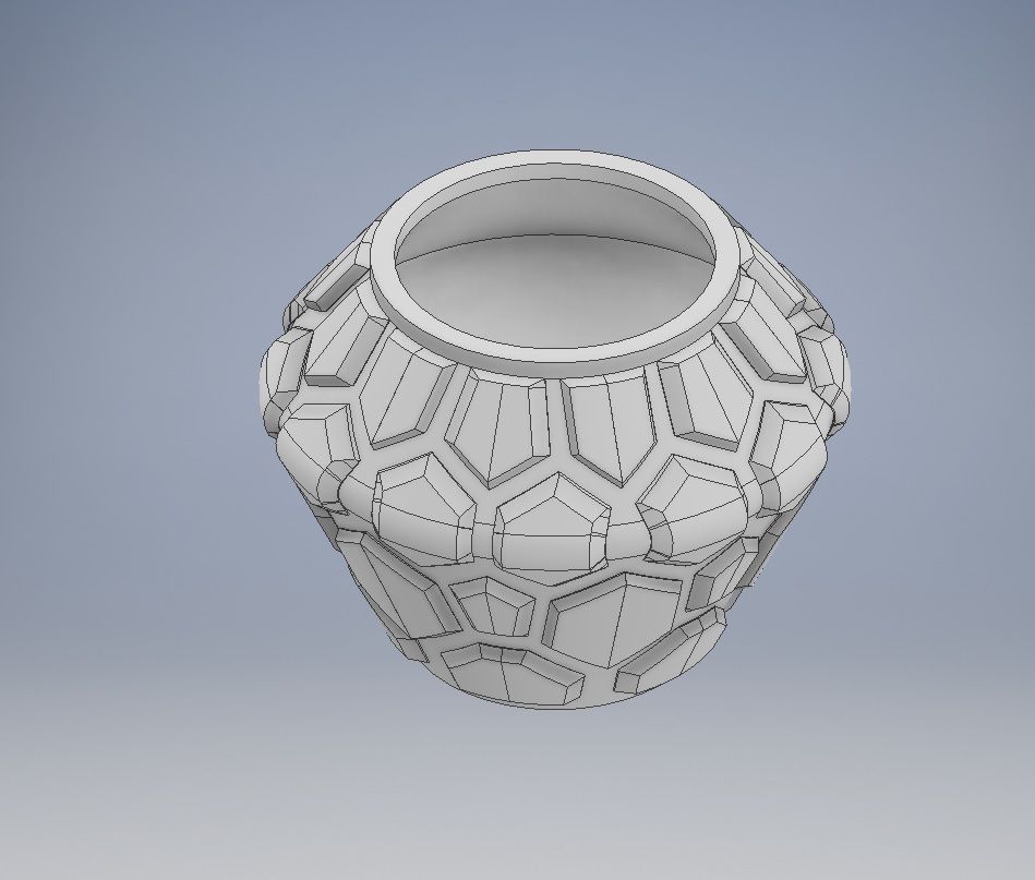 Garden Pot 28 3D print model_1