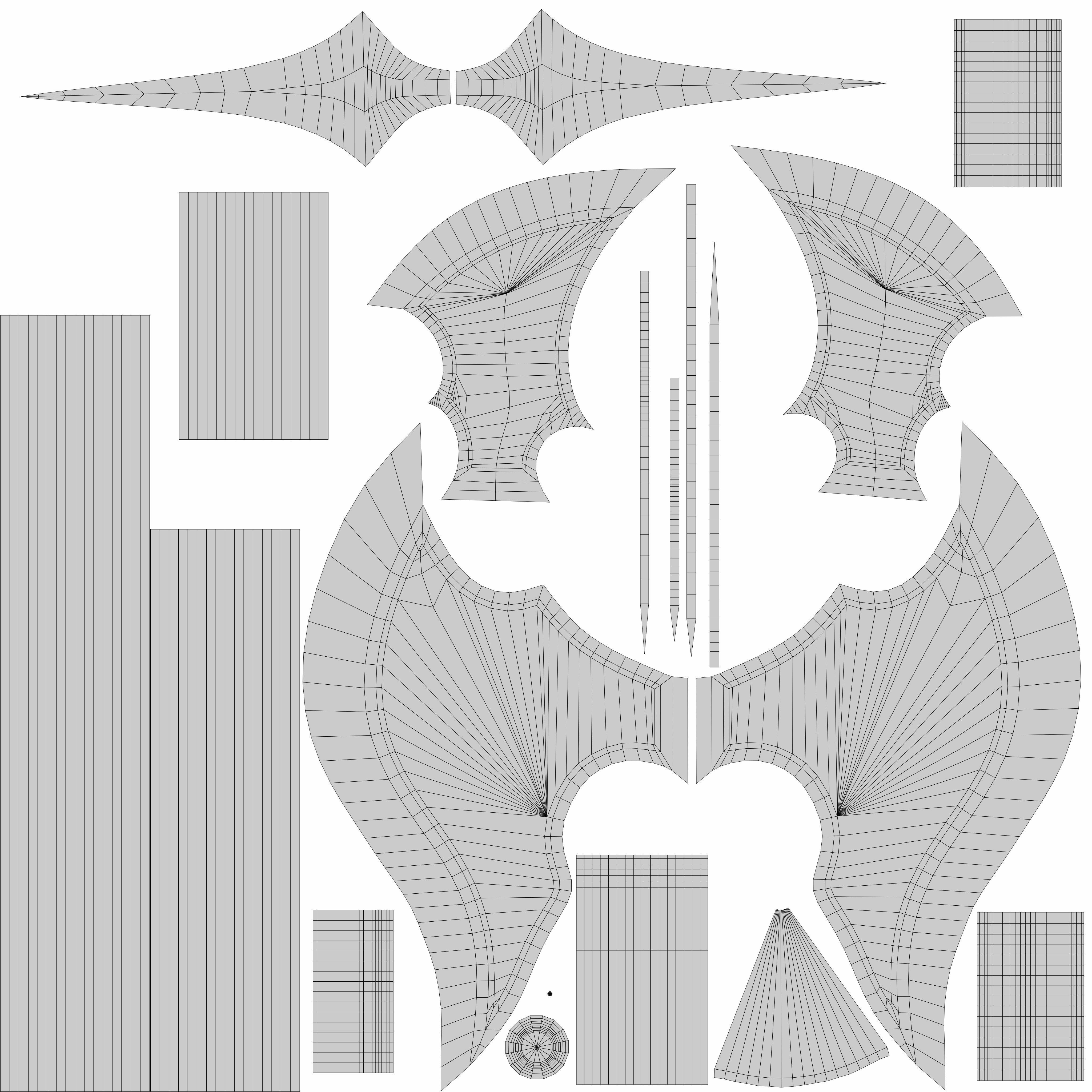 Halberd 06 3D model_8